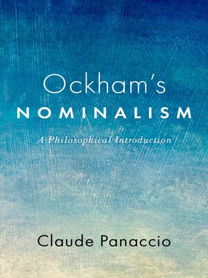 cover image of Ockham's Nominalism